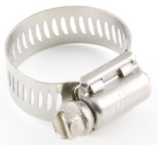 11/16" - 1 1/4" Harsh-Environment Worm-Drive Hose Clamps, SAE 12 - (pack of 10)