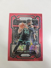 2023 Panini Prizm Robert Williams III Red Disco 25/100 Trail Blazers