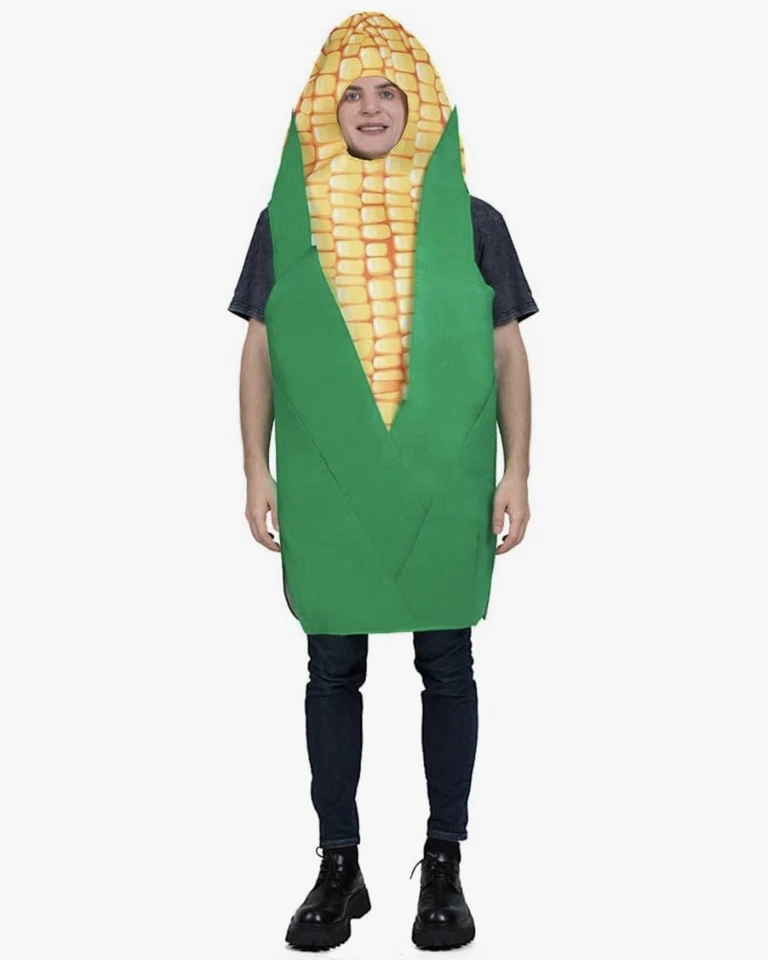 Disfraz de Halloween PGOND Maíz en la Mazorca Adulto, Talla Única Foto 2 de 3