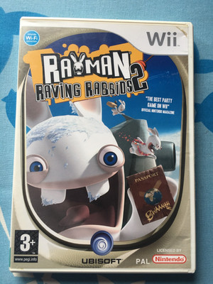 Rayman Raving Rabbids 2 (Nintendo Wii, 2007). Guter Zustand - siehe Beschreibung