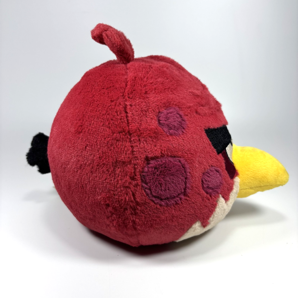 Angry Birds Terence Spotted Red Plush 9” Commonwealth Rovio 2010 Rare ...