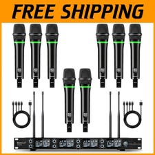 Professional 8-Channel Wireless Microphone System