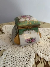 Norleans Hand Painted Trinket Box