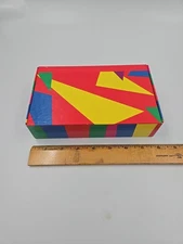 Vintage School Supplies Pencil Box Shapes Cardboard General Box Co.- Made in USA