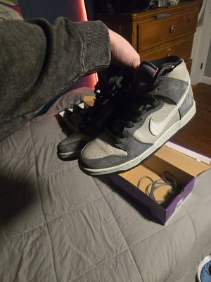 Nike Dunk High Pro SB Men's Sneakers Gray 9.5