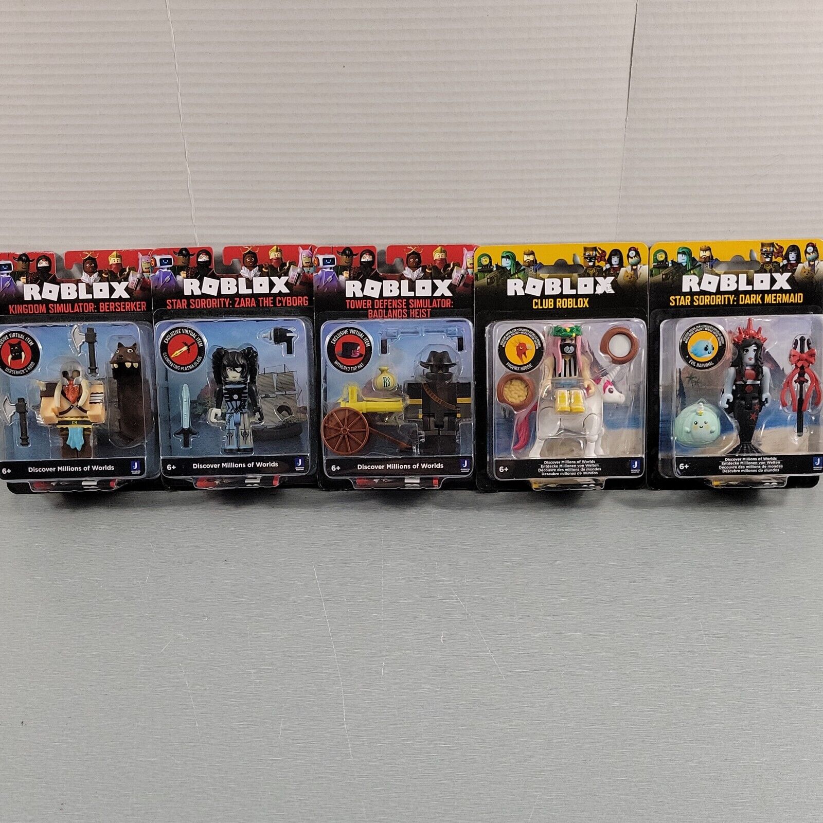 Toy Partner - Roblox Playset Multipack Figuras x 4 Churrasco no