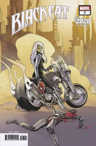 BLACK CAT #7 NEAR MINT 2020 OLIVIER VATINE VARIANT MARVEL COMICS b-1