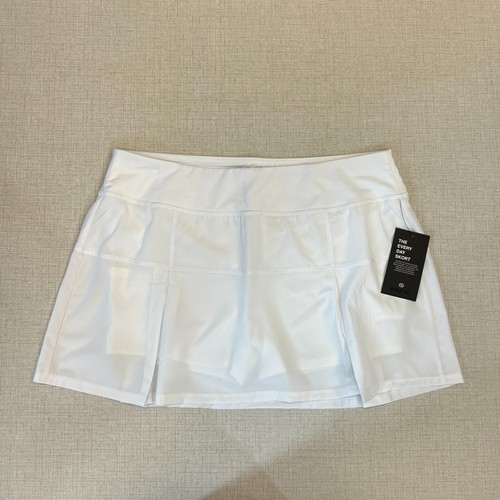 Etonic Skort Womens XL Extra Large Core Pleated Woven White Built In Short F1T - Picture 2 of 11
