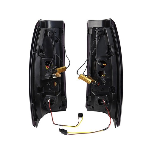 Par de luces traseras LED para 99-02 Chevy Silverado 1500 2500 / 99-03 GMC Sierra - Imagen 6 de 9