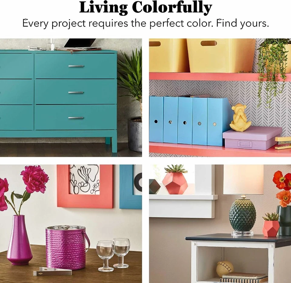 Pintura en aerosol Krylon K03814A00 brillo brillo zafiro azul brillo 5,75 oz Foto 4 de 4