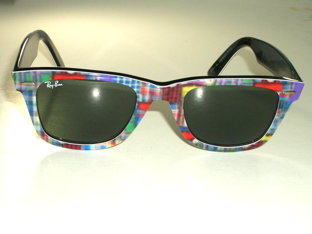 RAY BAN RB2140 SS#10 50[]22 HAND MADE MULTI-COLOR G15 UV