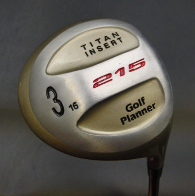 Japanischer Golfplaner Titan Einsatz 215 16° 3 Holz normaler Graphitschaft