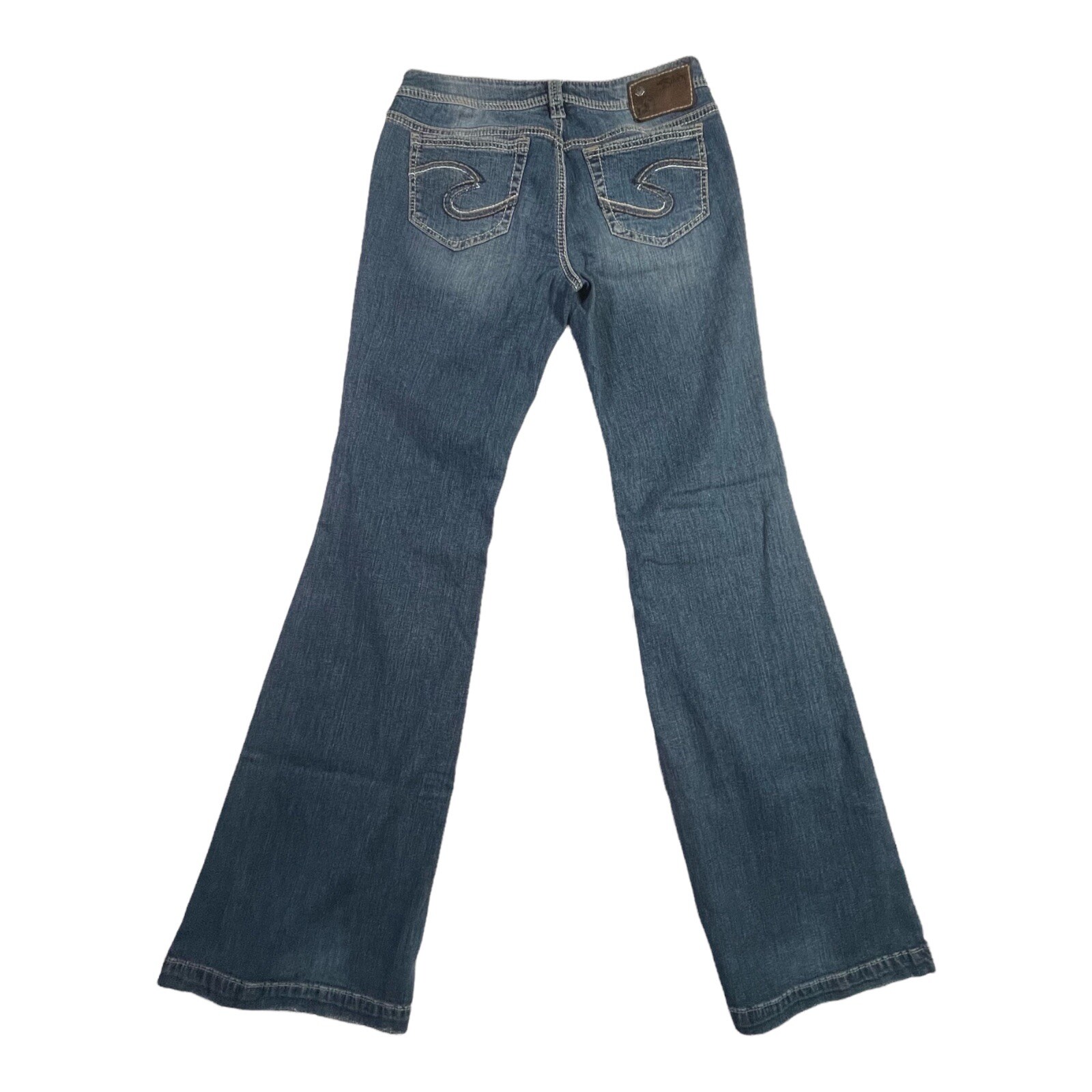 Silver Jeans Pica Jeans Women's Size 27 L33 Denim Bell Bottom