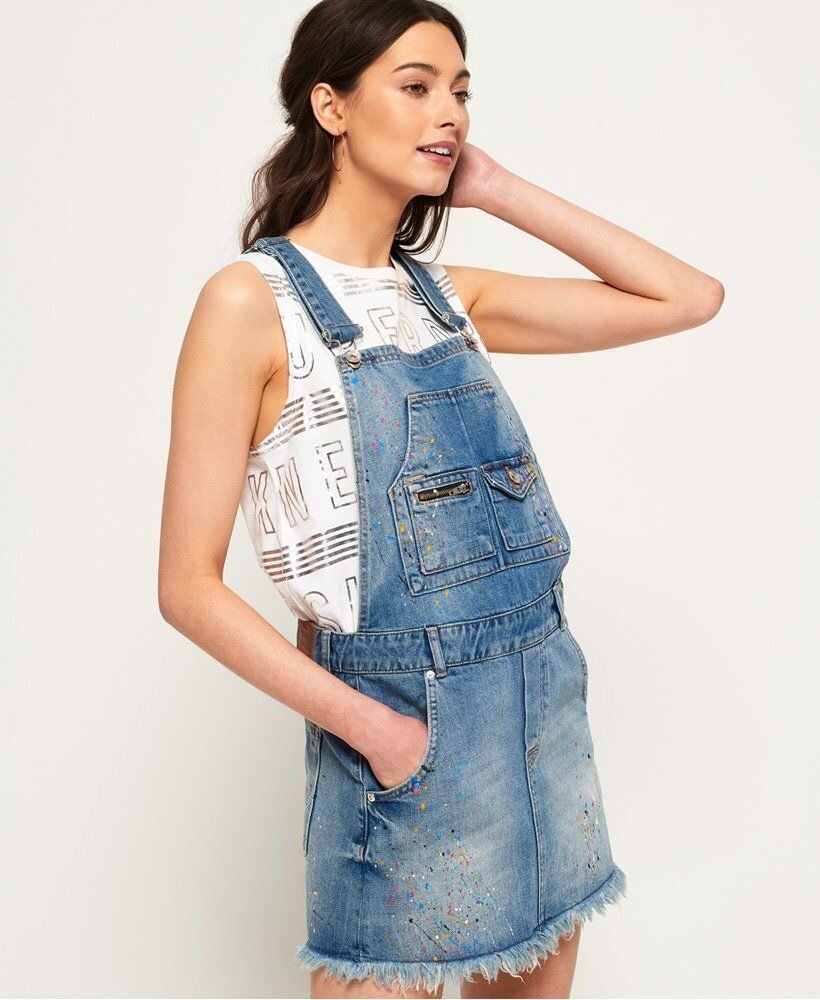 light blue denim dungaree dress Light Blue Childrens Dungaree Dress Floral Light Blue Dungaree Dress Girls' Denim  Dungaree Dress With