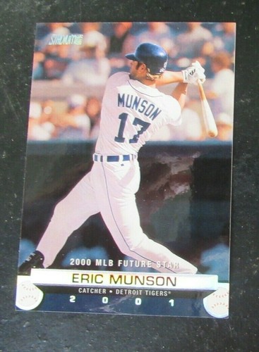 2001 Stadium Club Eric Munson #184 card