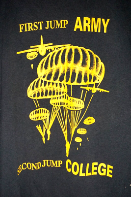 Vintage 80s US Army Military T Shirt Large Mens Single Stitch 