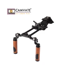 CAMVATE Camera Shoulder Rig Manfrotto Quick Baseplate ARRI Rosette Handle grip