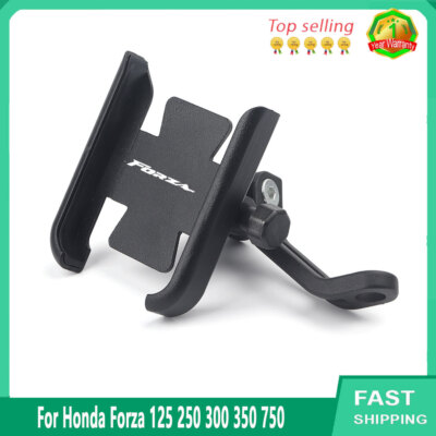 For Honda Forza 125 250 300 350 Handlebar Mobile Phone Holder GPS Stand  Bracket