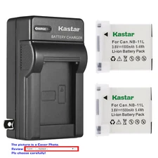 Kastar Battery Wall Charger for Canon NB-11L NB-11LH & Canon A4000 IS A4050 IS