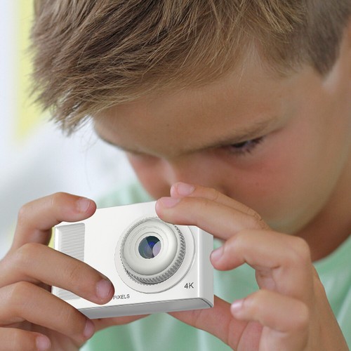 Caméra CCD HD 1080P 48MP, appareil photo numérique à double objectif (blanc) - Photo 6/12