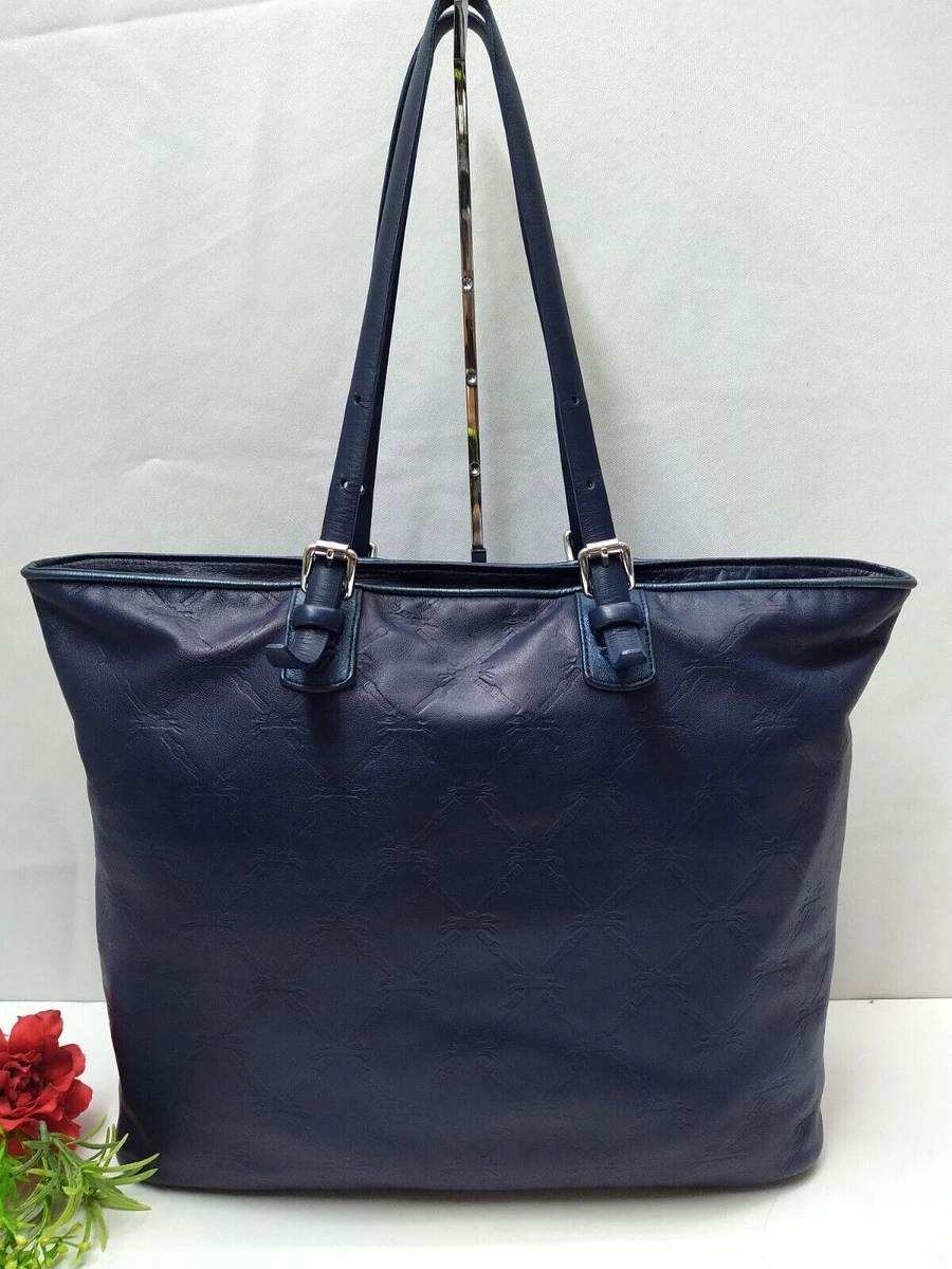 longchamp leather tote bag