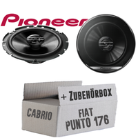 Pioneer Lautsprecher FüR Fiat Punto 1 176 Cabrio FronttüR Boxen 16Cm 2-Wege Koax