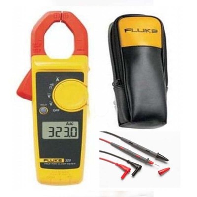 Fluke 323 True-RMS 400A Klemmmessgerät inkl. Fluke Case und Blei