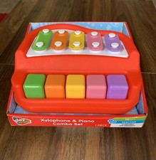Play Right 2 in 1 Piano and Xylophone Set NEW in Original Box