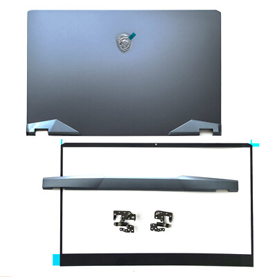 New Lcd Cover/Bezel/Hinge For MSI GE76 GP76 Raider 10UE/11UH/11UG/12UE MS-17K4