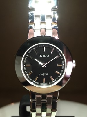 NEW Authentic RADO DIASTAR R14342173 25MM S/S /Papers