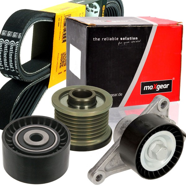 Contitech 7PK1687 Keilrippenriemen-Satz + Spanner FüR Movano Master III Renault-image