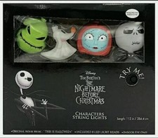 THE NIGHTMARE BEFORE CHRISTMAS HALLOWEEN MUSICAL STRING LIGHTS JACK SKELLINGTON