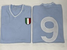 Maglia LAZIO N 9 GIORGIO CHINAGLIA 1974/75 Calcio Acrilico Vintage Lanetta