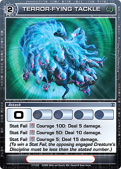 Chaotic Terror-fying Tackle 117/222 BTD 1st Edition Uncommon | eBay