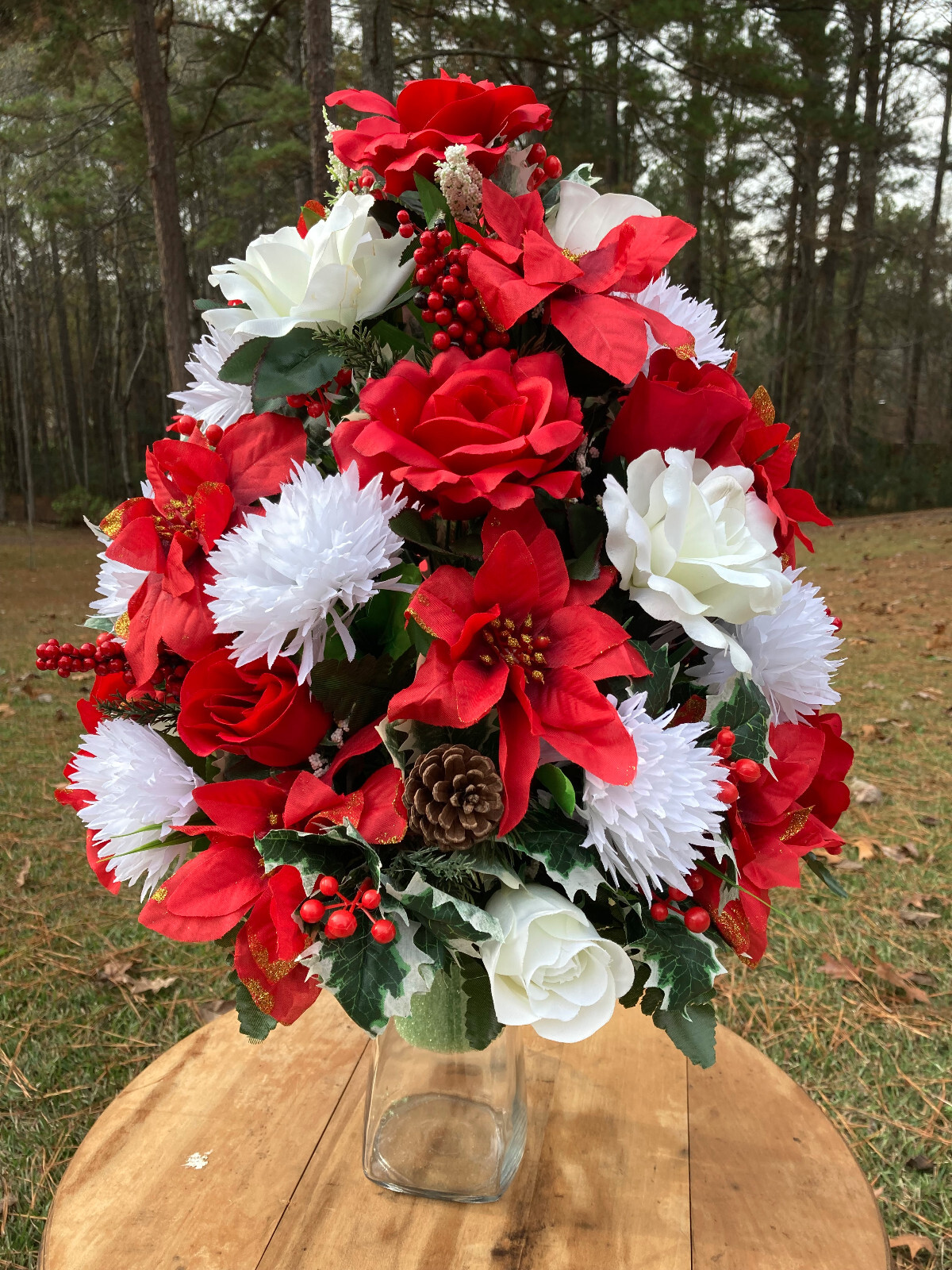 Cemetery Flower Arrangements For Christmas Best Flower Site