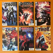 Thor #1, 2, 3, 4, 5 & 6 Devourer King all 6 parts (Marvel 2020) NM comics