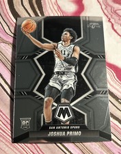 2021-22 Mosaic Basketball Rookie Base #204 Joshua Primo - San Antonio Spurs