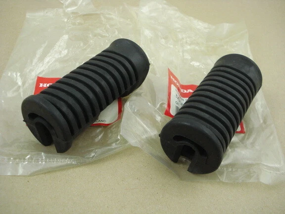 Honda CB125S SL100 CL125 CA175 CB175 Footpeg Footrest Rubber Foto 2 de 4