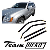 Windabweiser Regenabweiser Heko FüR Jeep Grand Cherokee 2004-2010 5-TüRer 4-Tlg