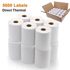 20 Rolls 4x6 Direct Thermal Shipping Labels Self Adhesive For Zebra 2844 ZP450
