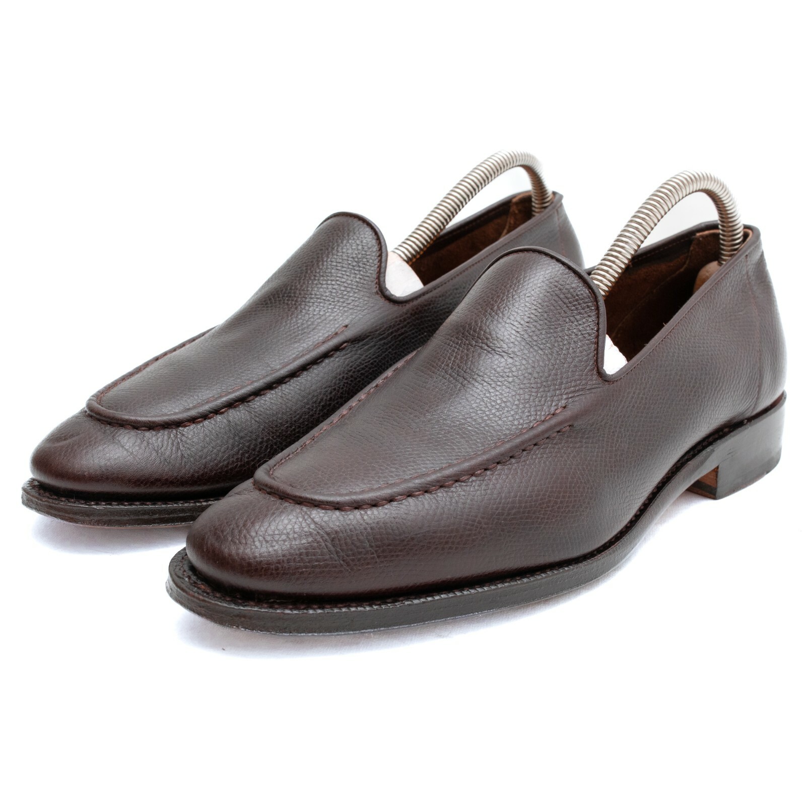 MEERMIN Alpine Grain Leather Loafers | eBay