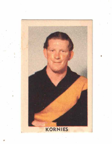 Kornies 1949 Victorian Footballers No. 97 - D. Fraser - Richmond - Picture 1 of 2