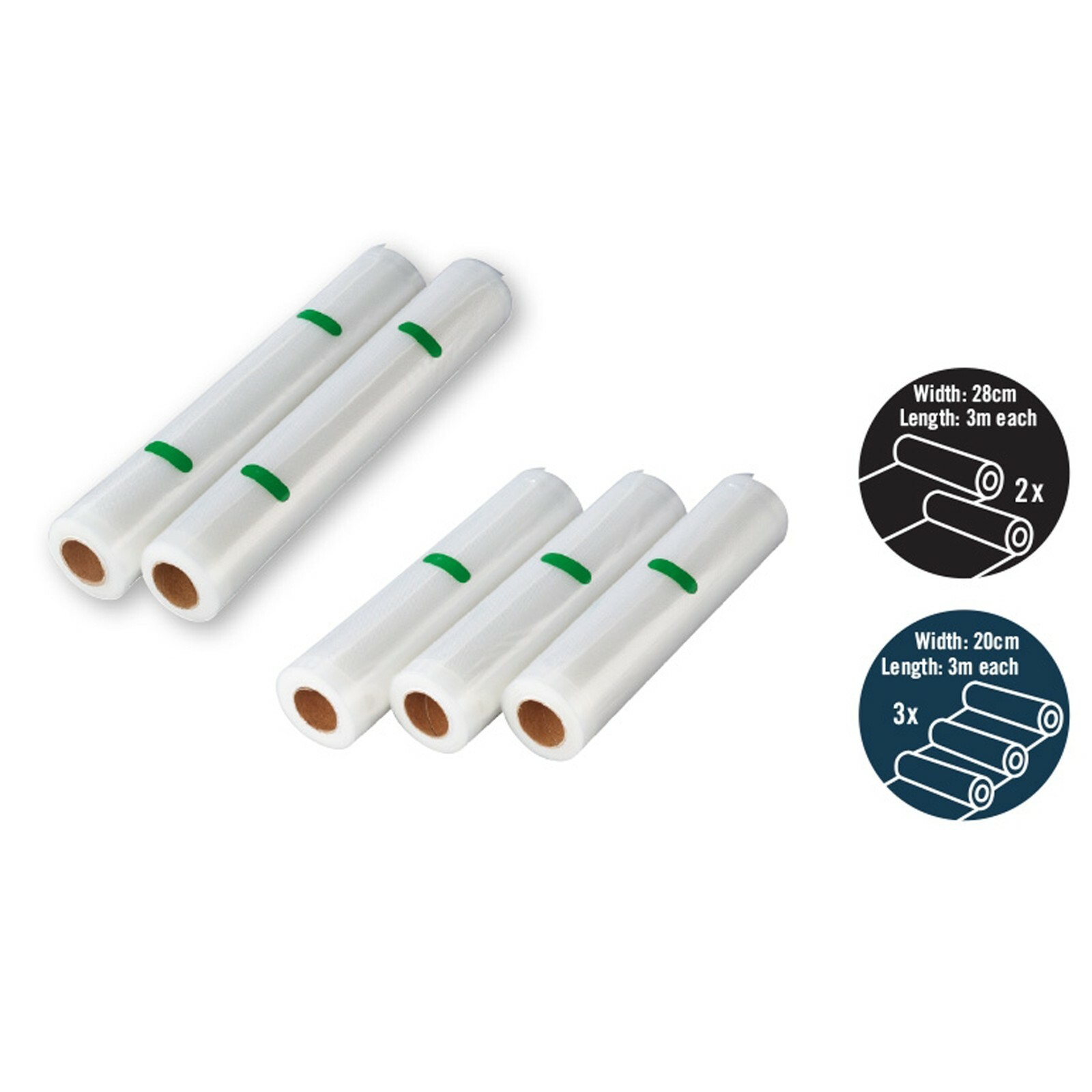 SILVER CREST VACUUM SEALER FOR AIRTIGHT WATERTIGHT FOOD STORAGE 3M