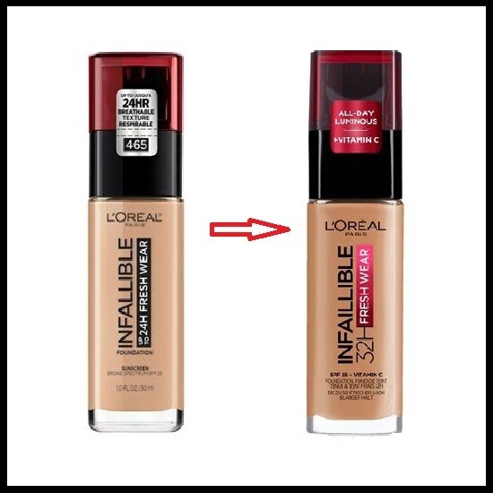 Loreal Infallible 32Hr Fresh Wear Foundation Makeup SPF25 +