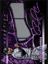 [DIGITAL] Topps Bunt - Carlos Corrrea - Inception Black 23 S1 - Signature Relic