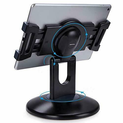AboveTEK Retail Kiosk iPad Stand, 360Â° Rotating Commercial Tablet