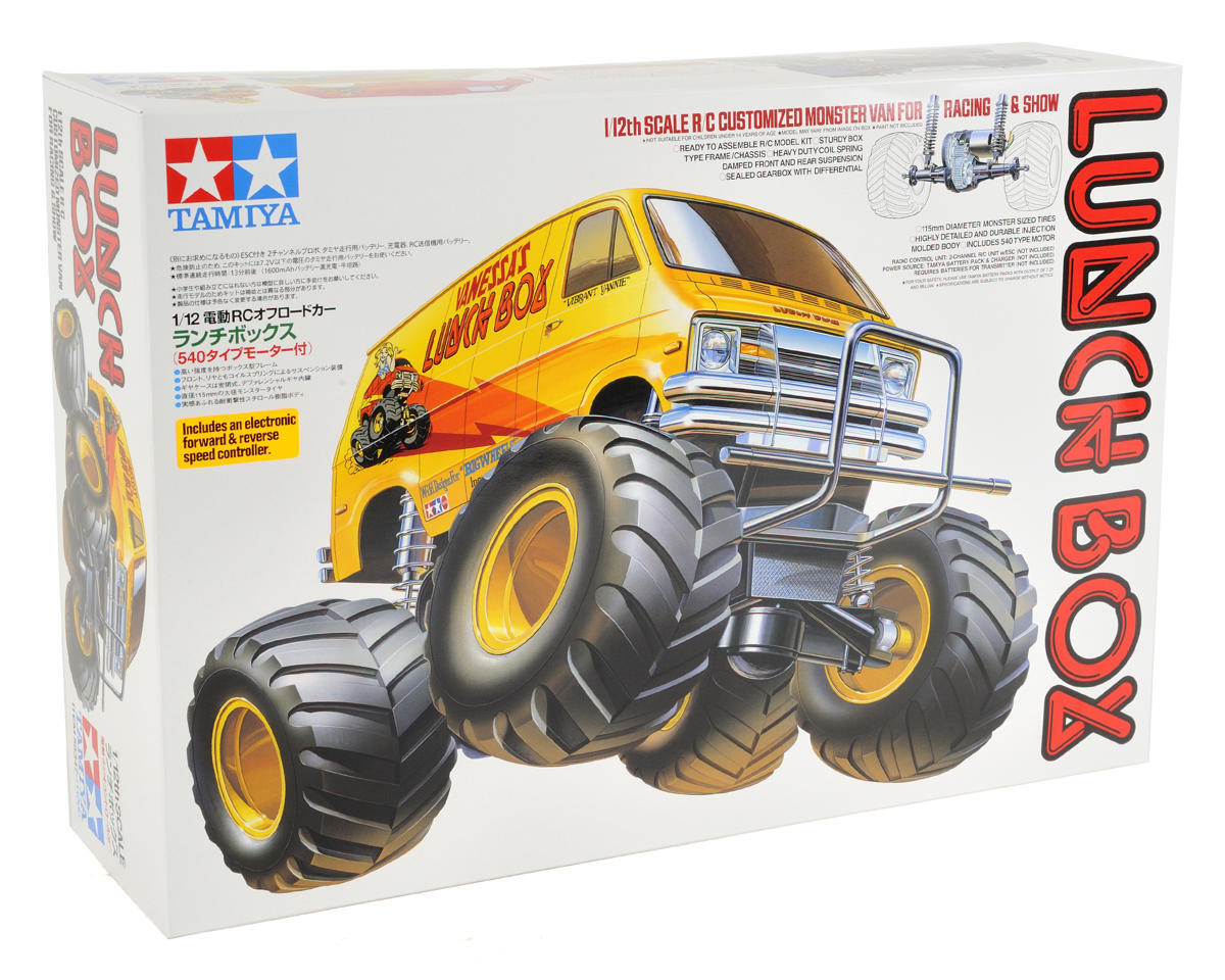 Tamiya Lunch Box 2WD 1/12 Electric Monster Truck Kit