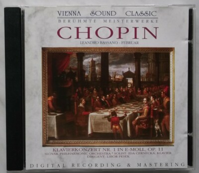 Frédéric Chopin Klavierkonzert Nr. 1 In E-Moll, Op. 11 - CD 