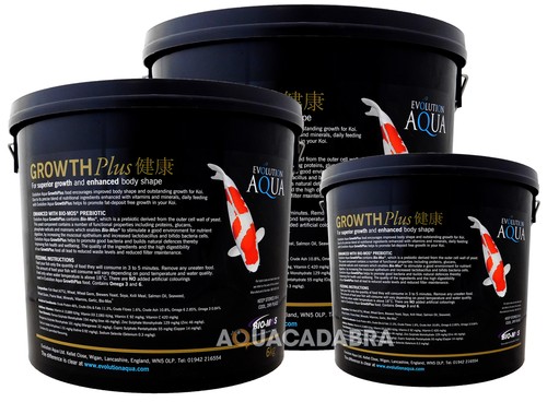 EVOLUTION AQUA GROWTH PLUS DIET GARDEN POND KOI FISH FOOD MEDIUM PELLET
