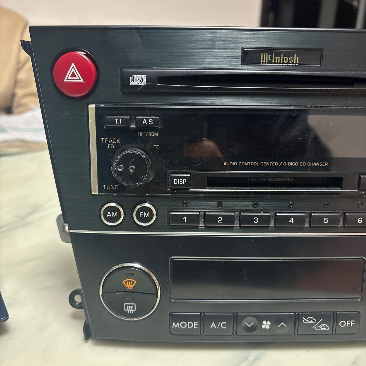 Subaru Genuine Legacy BLE BL5 BP5 McIntosh Audio Car Audio PF